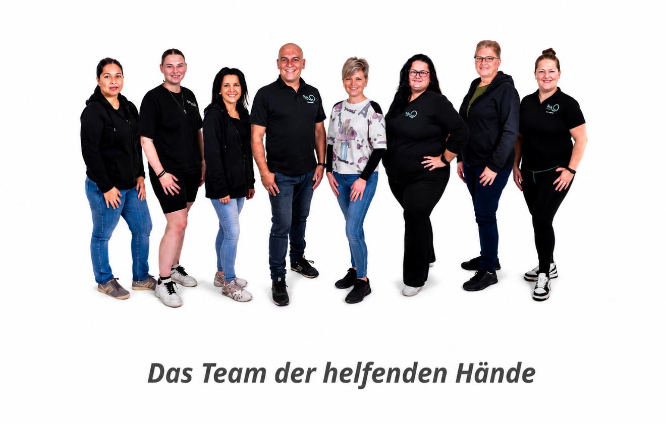Das Team der helfenden Hände